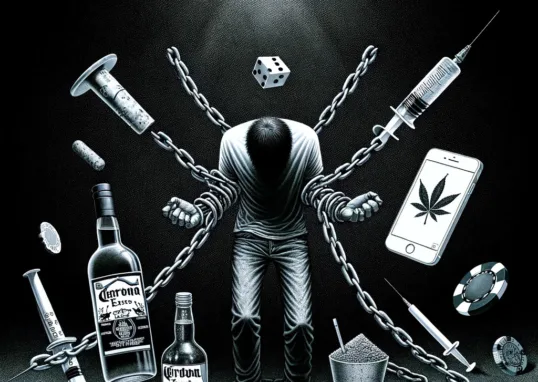 Addiction et dépendance aux drogues légales et illégales
